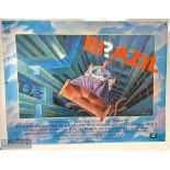 Movie / Film Poster - 1985 Brazil 40x30" approx., kept rolled, creasing in places, small tear at