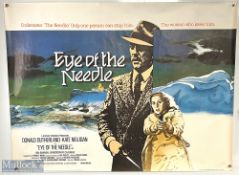 Movie / Film Poster - 1980 Eye Of The Needle 40x30" approx., kept rolled, creasing in places,