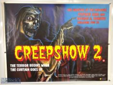 Movie / Film Poster - 1987 Creepshow 2 40x30" approx., kept rolled, creasing at edges in places,