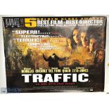 Movie / Film Poster - 2000 Traffic No One Gets Away Clean 40x30" approx., kept rolled, creasing in
