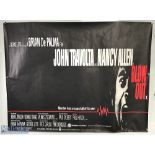 Movie / Film Poster - 1981 Blow Out 40x30" approx., kept rolled, creasing apparent in places,