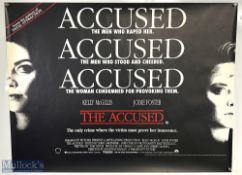 Movie / Film Poster - 1988 The Accused 40x30" approx. kept rolled, creasing in places - Ex Cinema
