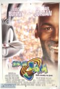 Movie / Film Poster - 1996 Space Jam 27x40" approx., portrait, kept rolled, creasing in places -