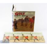 Concannon, Dale signed golf history and golf collecting books (5) - 4x 'Golfing Bygones' 1st ed 1987