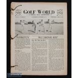 1949 Golf World Weekly USA Newspaper Publ'd Pinehurst NC (9) - a complete run from Vol. 2 Number