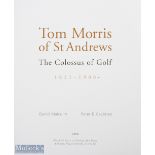 Malcolm, David & Crabtree, Peter E signed - "Tom Morris of St Andrews - The Colossus of Golf
