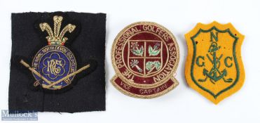 Collection of Interesting Golf Club and Association Blazer Crests (3) Royal North Devon Golf Club,