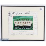 1999 European Ryder Cup Golf Team signed photograph - signed by the European Team played Brookline