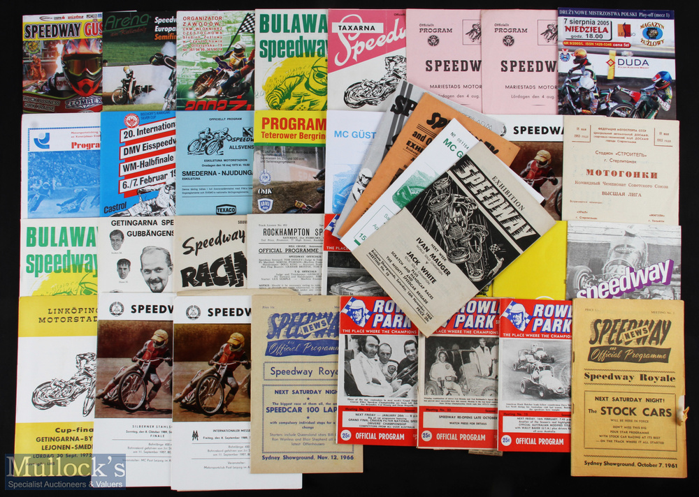 1960-1990 World Speedway programmes, a mixture of over 70 programmes league and cup with noted - Image 2 of 2