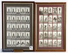 2x sets of "Golf Strokes" and "Old Golfing Greats Trade Cards - B Morris & Sons Ltd "Golf Strokes