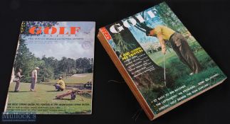 1964 'Golf Magazine' monthly US collection (10) a complete run from March Vol.6 no.3 to Dec.no.