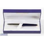 Rare 2001 Postponed Ryder Cup Official Waterman Paris Ink Fountain Pen - c/w 18ct gold plated