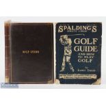 James Braid - "Golf Guide and How to Play Golf" c1920 Spalding's Athletic Library Vol.1 No.10 with