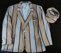 RAF Adastrian Cricket Club Member Blazer and Cap, British made by club colours blazer with