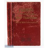 Rare 1925/26 Fraser's International Golf Year Book - Publ'd New York City - original red and gilt