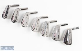 Ben Hogan 'Personal' model golf iron heads inc' 3-9 with twin bar back (7)