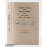 Georgiady, Peter and Patrick Kennedy Signed scarce "Cleek Marks and Trademarks on Antique Golf