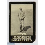 Lieut. Tait Ogden's Tabs Cigarette Real Photograph Golfers Card c1901 - plain back - one corner