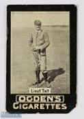 Lieut. Tait Ogden's Tabs Cigarette Real Photograph Golfers Card c1901 - plain back - one corner