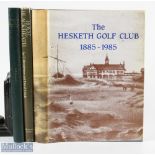 3x Golf Histories Books The Hesketh Golf Club 1885-1985 K C Hick limited edition of 750.The Story Of