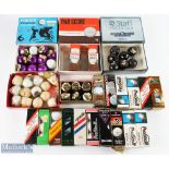 84x Golf Ball Collection a mixed lot of part filled boxes with some wrapped, with noted makers of