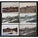 Collection of early 20th c St Andrews Golf Links Postcards (6) - to incl 4x "St Andrews From The