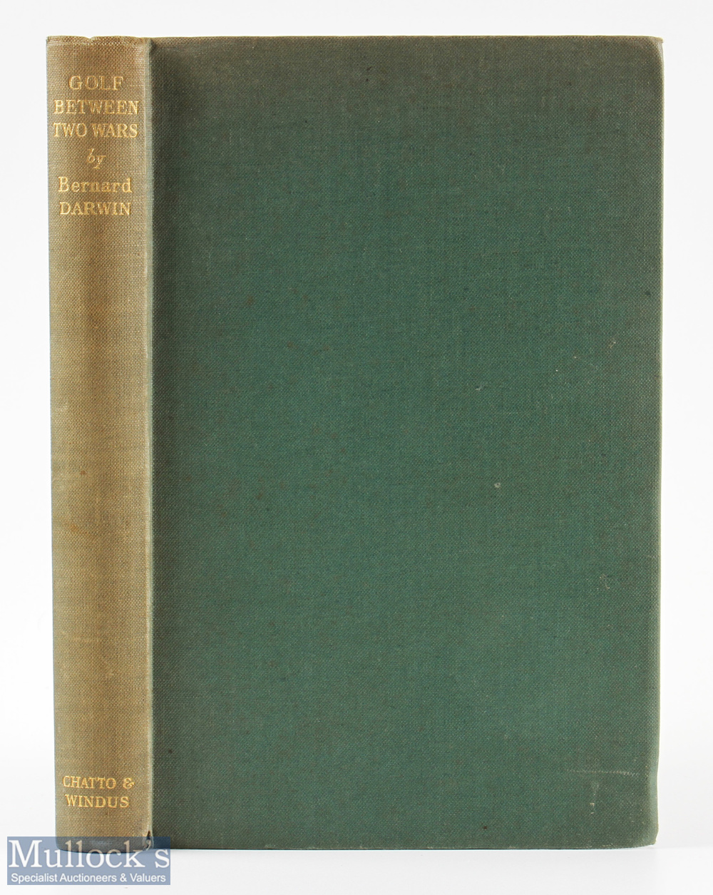 Darwin, Bernard signed golf book - "Golf Between Two Wars" 1st ed 1944 dedicated to "E M D from B