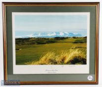 Prestwick Golf Club Fine Colour Ltd Ed Signed Photograph titled "10th tee to Green" c2006 - ltd ed