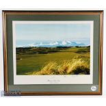 Prestwick Golf Club Fine Colour Ltd Ed Signed Photograph titled "10th tee to Green" c2006 - ltd ed