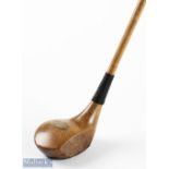 Fine Peter McEwan, Huddersfield drop toed socket head driver - with horn sole insert and fitted with