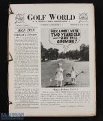 1949/50 Golf World Weekly USA Newspaper Publ'd Pinehurst NC (52) - a complete run from Vol. 3 Number