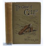Park, W Jnr - "The Game of Golf" 6th Imp 1904 original decorative pictorial cloth boards and