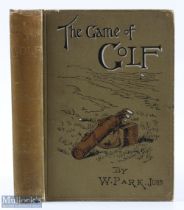 Park, W Jnr - "The Game of Golf" 6th Imp 1904 original decorative pictorial cloth boards and