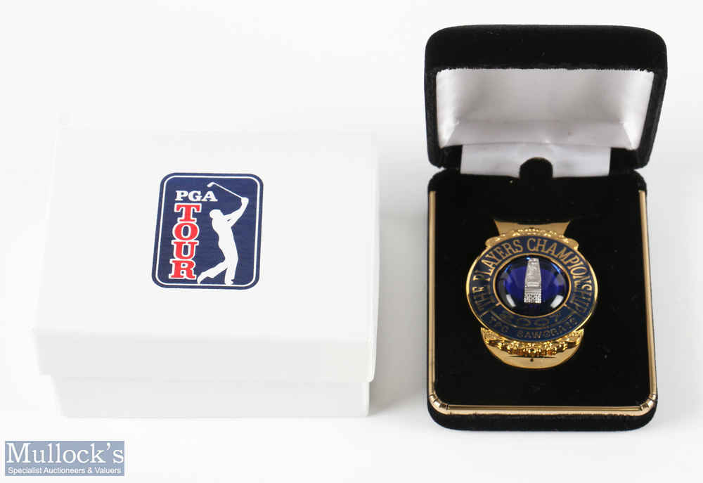 Scarce 2007 The Players TPC Sawgrass Championship Golf Tournament Gilt and Enamel Official Players