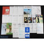 1974-1989 The Open Golf Championship Programmes and related ephemera to include 1974 Royal