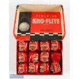 Spalding Kro-Flite Multidot square dimple golf balls (12) with full wrappers (one opened), c/w
