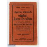 1901 Sporting Chronicle - racing up to date June part 1901 a complete record of flat racing March