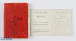 Interesting 1930s Royal High School Golf Club (Edinburgh founded c1128) Fixture Cards and