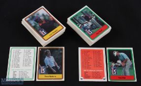 2x Early 1980s sets of US PGA Money Winners Golf Cards - 1980 Top 60 Money Winners Cards from No.1