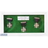 Collection of Highland Brigade Silver and Silver Plate "Challenge Cup" Golf Medals c1920 (3) -