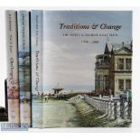 Royal and Ancient Golf Club Trilogy signed deluxe leather editions - "Challenge & Champions 1754-