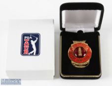 Scarce 2009 The Players TPC Sawgrass Championship Golf Tournament Gilt and Enamel Official Players