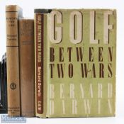 Darwin, Bernard golf books (3) - ex David Stirk Library - "Out of The Rough" 1st ed c/w signed David