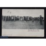 Scarce Wrench Series The Late Mr F G Tait Amateur Golf Champion 1896 and 1898 golfing post card -