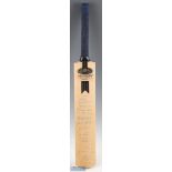 Old England 1997 Autographed Cricket Bat featuring David Allen, Brian Luckhurst, John Lever, Derek