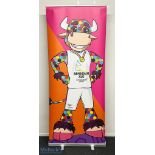 2022 Birmingham Commonwealth Games Perry the Mascot Advertising - 2x pull up advertising blinds both