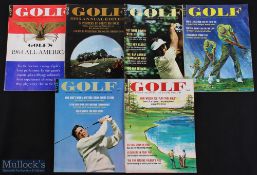 1965 'Golf Magazine' monthly US collection (6) - near complete run to incl Jan, Feb, March, May,