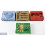 Collection of Various Bromford, Penfold and Bromford, and Penfold Golf Ball Boxes for 12 (4) -