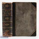 1880 Cassells Book of Sports & Pastimes, with more than 900 illustrations, quarter bound leather