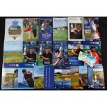 1989 -2012 The Open Golf Championship Programmes, Tickets and related ephemera to include 1989 Troon